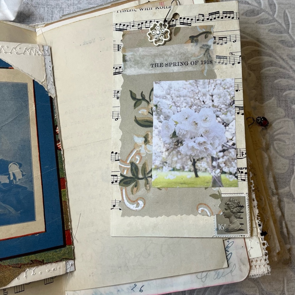 Vintage Handmade Junk Journal - Picture 12 of 17